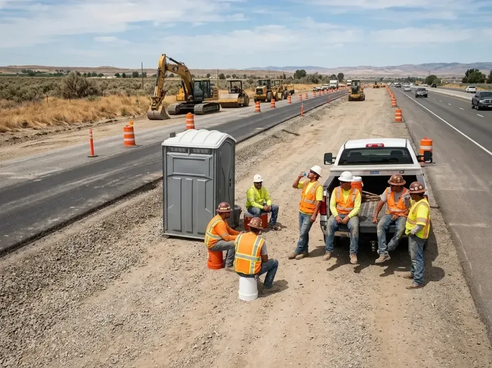 highway-road-construction-crew-007 — frequently asked questions, Porta Potty and Restroom Rentals in Carthage, TN